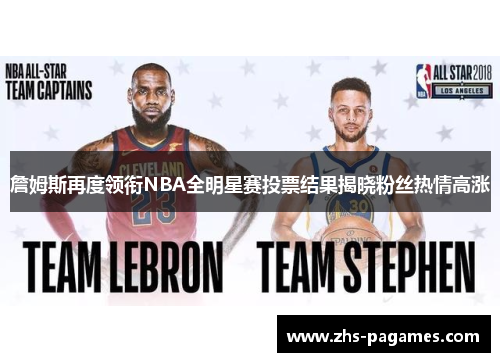 詹姆斯再度领衔NBA全明星赛投票结果揭晓粉丝热情高涨